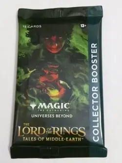 MAGIC THE GATHERING LORD OF THE RINGS COLLECTOR BOOSTER PACK - FACTORY SEALED! - Image 1