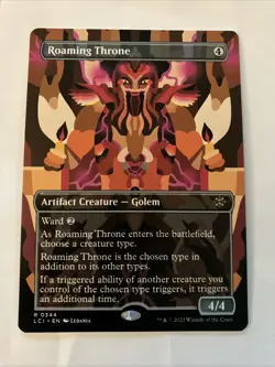 Roaming Throne (Borderless) The Lost Caverns of Ixalan Regular - Image 1