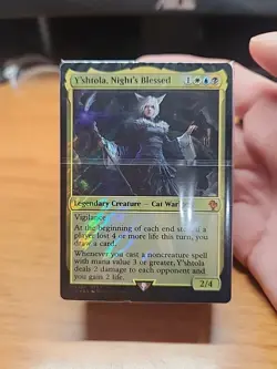 Magic The Gathering Y’shtola Night’s Blessed Commander Deck. Surge Foil Deck. - Image 1