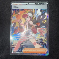 Hilda SIR 171/086 White Flare Pokemon Scarlet & Violet English NM/M - Image 2