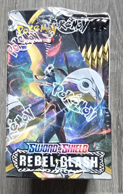 Pokemon Sword & Shield Rebel Clash Factory Sealed Booster Box - Image 2