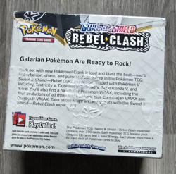 Pokemon Sword & Shield Rebel Clash Factory Sealed Booster Box - Image 4