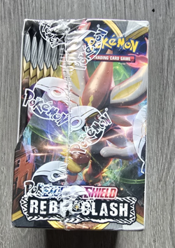 Pokemon Sword & Shield Rebel Clash Factory Sealed Booster Box - Image 5