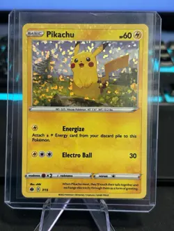 Pokemon TCG - Pikachu 7/15 - McDonald's Promo Rare Holo Match Battle 2022 - LP - Image 1