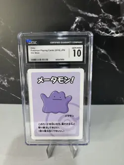 CGC Gem Mint 10 - Ditto - Pokemon - Japanese - Old Maid - 2019 - Image 1