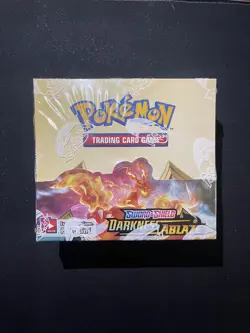 Pokemon TCG Sword & Shield Darkness Ablaze Sealed Booster Box, 36 packs 1037187595714 - Image 1