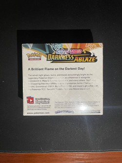 Pokemon TCG Sword & Shield Darkness Ablaze Sealed Booster Box, 36 packs 1037187595714 - Image 3