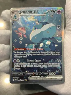 Pokemon TCG Jellicent ex 168/086 White Flare Special Illustration Rare NM - Image 3