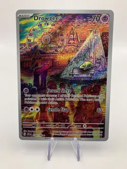 Drowzee 210/198 Scarlet & Violet Base Set Illustration Rare Pokemon TCG - Image 1