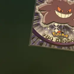 Topps Pokemon Gengar #94 2000 TV Animation Edition Non-Holo Blue Logo - Image 2