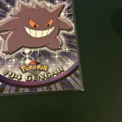 Topps Pokemon Gengar #94 2000 TV Animation Edition Non-Holo Blue Logo - Image 3