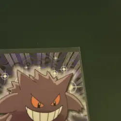 Topps Pokemon Gengar #94 2000 TV Animation Edition Non-Holo Blue Logo - Image 4