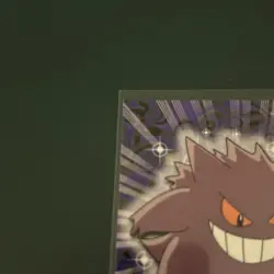 Topps Pokemon Gengar #94 2000 TV Animation Edition Non-Holo Blue Logo - Image 5