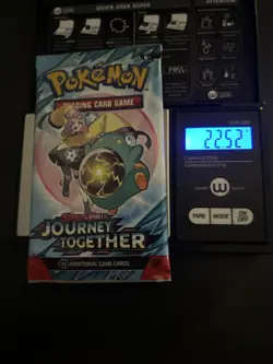 Heavy! Lot Of (4) 22.50g+ Gram Pokemon Journey Together Booster Packs Sealed - Image 2