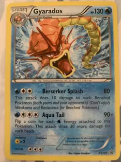Gyarados XY109 Pokemon XY Black Star Promo Cosmos Holo 2016 - Image 1