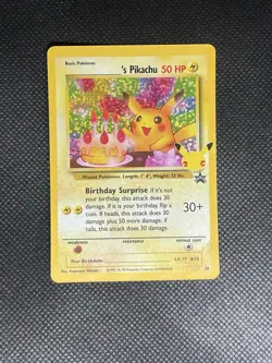 Birthday Pikachu Holo Blackstar Promo 24 Celebrations Pokemon - Image 1