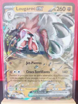 Carte Pokemon Lougaroc EX 117/193 EV02 Evolution a Paldea FR NEUF - Image 1
