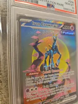 Iron Crown ex - SIR - (2024) POKEMON TEF EN #206 -GRADED PSA GEM MINT 10 - Image 2