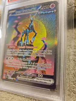 Iron Crown ex - SIR - (2024) POKEMON TEF EN #206 -GRADED PSA GEM MINT 10 - Image 3