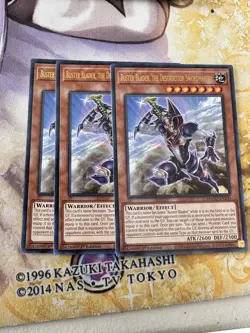 Buster Blader, the Destruction Swordmaster (3x) MAGO-EN100 Rare NM 1st Ed Yugioh - Image 1