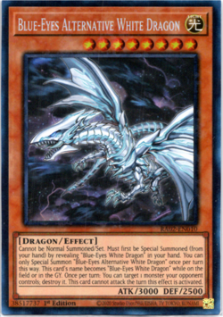 Blue-Eyes Alternative White Dragon RA02-EN010 Ultimate Rare 1st Edition Yugioh - Image 1