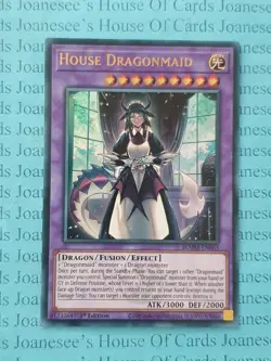 BLMM-EN063 House Dragonmaid Ultra Rare Yu-Gi-Oh Card 1st Edition New - Image 1