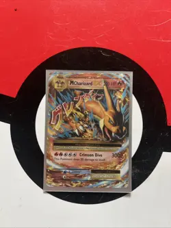 Pokemon TCG Mega-Charizard-EX Evolutions Holo Rare Card 13/108 - Image 1