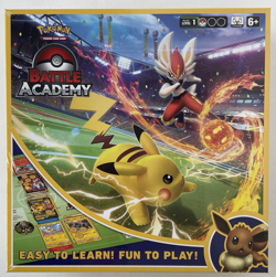 NIB Pokemon Trading Card Game TCG Battle Academy Cinderace Pikachu Eevee Trainer - Image 1