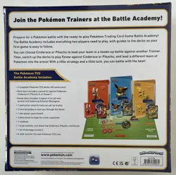 NIB Pokemon Trading Card Game TCG Battle Academy Cinderace Pikachu Eevee Trainer - Image 2