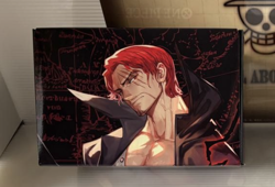 One Piece Card Game THE BEST Storage Box (Shanks) Set, PRB-01, opened, Japan - Image 1