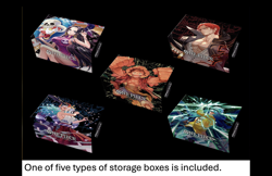 One Piece Card Game THE BEST Storage Box (Shanks) Set, PRB-01, opened, Japan - Image 5