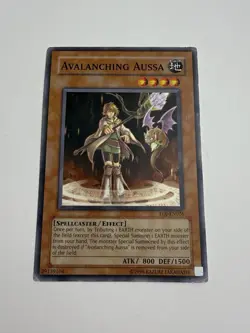 Yu-Gi-Oh! Trading Card TCG Game Avalanching Aussa 1996 - Image 1