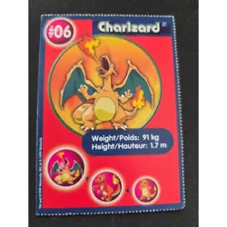 Charizard Pokemon The First Movie Collectible Card #06 - Image 1