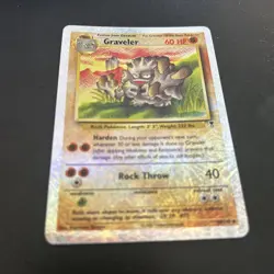 Pokemon Graveler 44/110 Reverse Holo Legendary Collection Card NM/LP Condition - Image 1
