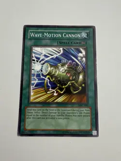 Yu-Gi-Oh! Trading Card TCG Game Wave Motion Cannon 1996 - Image 1