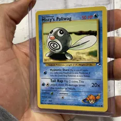 MISTY’S POLIWAG 87/132 - Gym Heroes Set - VINTAGE WOTC Pokemon Card NM Nintendo - Image 2