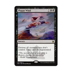 WOTC MTG Masters 25 Plague Wind (R) (Foil) NM - Image 1