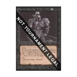 WOTC MtG Collector's Ed Hypnotic Specter (CE) (U) NM - Image 1