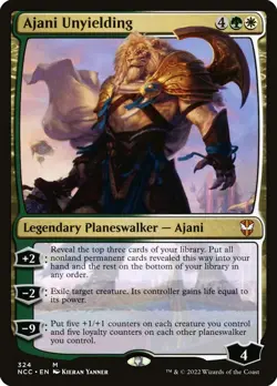 Ajani Unyielding English Mtg Magic (Mint-Nm) - Image 1