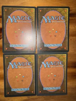 4x Playset MTG Magic the Gathering Complete Set of 4 x4 Cards Fourth Edition 4th - Image 2