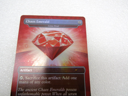 Chaos Emerald (Lotus Petal) Red 7032 Secret Lair Drop Sonic Bonus MTG - Image 2