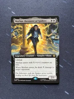 Morlun, Devourer of Spiders Extended Art Marvel's Spider-Man Rare (SPM) MTG - Image 1