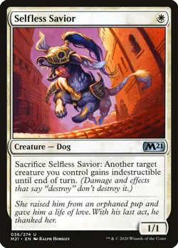 Selfless Savior English Mtg Magic (Mint-Nm) - Image 1