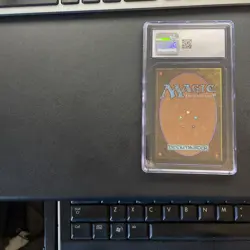 MTG Tundra Revised Edition Rare CGC Graded 5 Excellent Magic The Gathering - Image 2