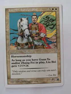 Liu Bei, lord of Shu Portal 3K MTG NM Free shipping with tracking - Image 1