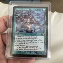 Mystic Remora (Retro Frame) Dominaria Remastered Regular MTG NM 1x - Image 2