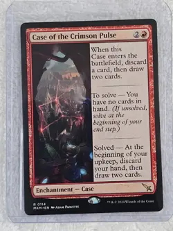 MTG Case of the Crimson Pulse #114 Murders at Karlov Manor Card Rare NM - Image 5