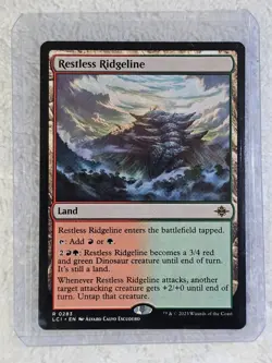 MTG Restless Ridgeline #283 The Lost Caverns of Ixalan Magic Card Rare NM - Image 5