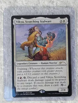 MTG Vikya, Scorching Stalwart - SLX Cards #11 Magic Gathering Card Rare NM - Image 4