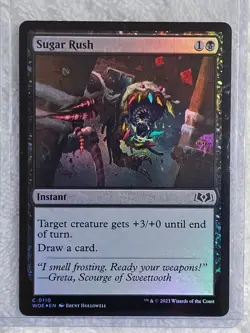 MTG Sugar Rush FOIL #110 Wilds of Eldraine Magic the Gathering Card NM - Image 4